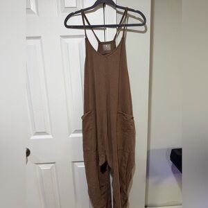 FP Movement by Free People Brown Hotshot Onesie